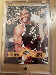 サイン 1996 -97 PressPass KOBE BRYANT RC Auto / コービー ブライアント Autograph 