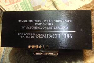 絶版 限定生産 VICTORINOX Battle of Sempach 1386 Edition 1985 新品長期保管品 展示用BOX付