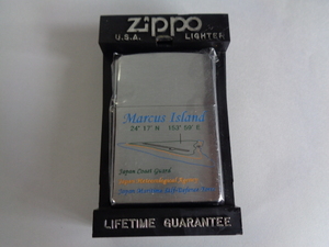 未使用　ZIPPO　MARCUS　ISLAND　南鳥島　ジッポ―　ジッポ　＊0608-9