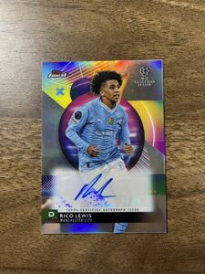 TOPPS FINEST RICO LEWIS サイン