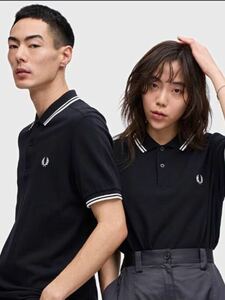 The Fred Perry Shirt - M3600／フレッドペリー定番ポロシャツ　Sブラック