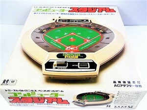 再値下 トミー エレクトロニクス ベースボールゲーム コンピューター スタジアム Baseball GAME 野球盤 レトロ ゲーム 箱・説明書付 動作OK