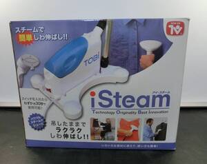 ♪♪【6D9④d】TOBI 衣類スチーマー スチームアイロン iSteam KB-1126 アイスチーム　良品♪♪