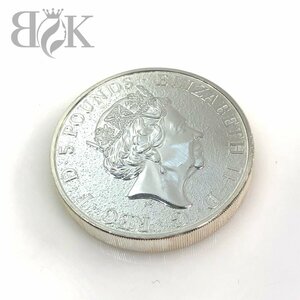 クイーンズビースト レッドドラゴン ウェールズ 銀貨 2017年 純銀 シルバー 999 2オンス 5ポンド 2oz 約62.2g コイン メダル★