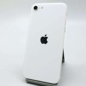 Apple iPhoneSE 128GB (第2世代) White A2296 MXD12J/A バッテリ76% ■SIMフリー★Joshin3747【1円開始・送料無料】