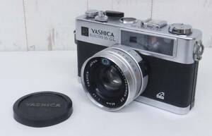 当時物 ＊レトロフィルムカメラ ＊YASHICA ELECTRO 35 G ＊YASHINON EX 40mm 1:1.7＊レンジファインダー＊キャップ付き＊JAPAN＊ジャンク品