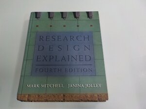 K5890◆Research Design Explained Mark Mitchell 貼り紙・シミ・汚れ有 ▼