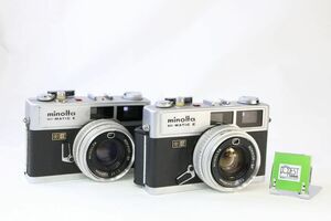 【同梱歓迎】ジャンク■ミノルタ MINOLTA HI-MATIC E×2個■AD166