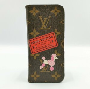 S2550●送料198円～ LOUIS VUITTON ルイヴィトン モノグラム フォリオ8 iphone8 マイLV ワールドツアー ケース スマホケース