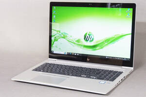 【1円～】高スペック！薄型軽量ボディ！15.6インチFHDタッチ液晶+LTE！HP EliteBook 850 G5 i7 RX540-2G i7-8650U 32GB NVMe512G Win10