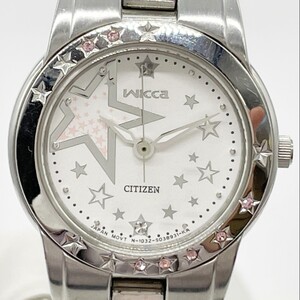 【62904】シチズン　CITIZEN　レディース腕時計　ウィッカ　1032-S023246　SS　QZ