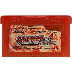 【中古】【ゆうパケット対応】ポケットモンスターファイアレッド GBA ソフトのみ ラベルいたみ [管理:1350007453]