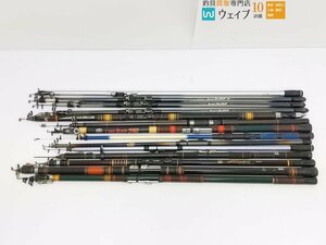 ダイワ プライムサーフ T30-425、宇崎日新 プロスクエア ビーチサーフ H 420 他 投げ竿 等 ジャンク大量セット ジャンク品