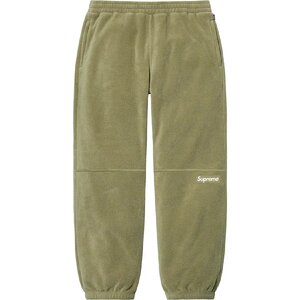 ★ 21FW Supreme シュプリーム Polartec Pant ポーラテック パンツ fleece フリース box logo ボックスロゴ 21aw (ライトオリーブS)GGS