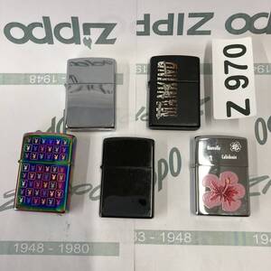 1円スタート zippo おまとめセット 5個 オイルライター ジッポー Z970