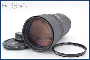 ★極上美品★ ニコン Nikon ED AF NIKKOR 180mm F2.8 前後キャップ&レンズフィルター付 ニコンFマウント(AF) ★完動品★ 同梱可 #sh155