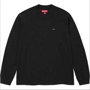 L◆シュプリーム　Supreme Small Box L/S Tee BLACK スモール ボックスロゴ Tシャツ ロンT 長袖Tシャツ　ブラック　黒　