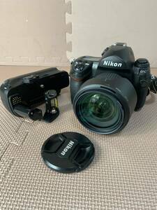 【1円】コレクター放出品 Nikon ニコン F6 デジタル一眼レフカメラ NIKKOR 24-85mm MB-40 通電確認済み 現状品