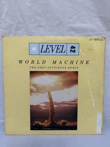 ◎O399◎LP レコード レヴェル42 Level 42/World Machine (The Shep Pettibone Remix)/885 471-1/US盤