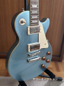 美品 Epiphone エピフォン LESPAUL STANDARD Blue エレキギター スタンダード レスポール