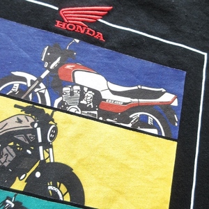 【What it isNt × Honda】CBX400F 他名車バイクプリント 限定 ビッグサイズ Tシャツ 黒!! （ホンダ マークゴンザレス トミーゲレロ）