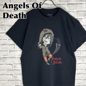 Angels of Death 殺戮の天使 アニメキャラ Tシャツ 半袖 輸入品 春服 夏服 海外古着 テレビ アニメ 漫画 キャラクター