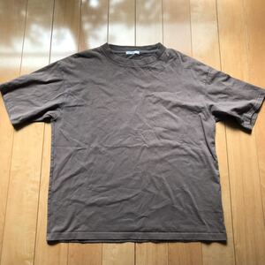 ウィムバイリドム コットンTシャツ 126-1-361 メンズ M ベージュ