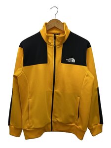 THE NORTH FACE◆JERSEY JACKET_ジャージジャケット/L/ポリエステル/YLW/無地