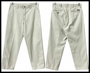 送無 G② 90s 00s Lee PERFORMANCE KHAKIS リー パフォーマンス カーキ 8582250 センタークリース チノ トラウザーズ パンツ チノパン W34