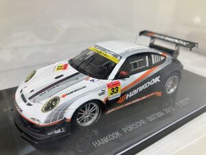 エブロ EBBRO 1/43 ハンコック ポルシェ スーパーGT300 2012 No.33 HANKOOK PORSCHE 44751