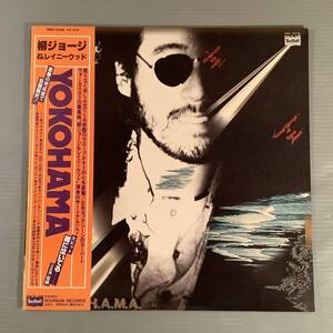 LP●柳ジョージ＆レイニーウッド／YOKOHAMA●帯付美品！