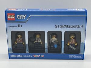 即決有★LEGO レゴ トイザらス 限定 CITY レゴシティ ミニフィギュア ミニフィグコレクション 4体セット★未開封