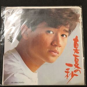 未使用 EP レコード 近藤真彦 真夏の一秒