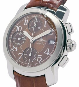 ★美品！BAUME & MERCIER ボーム&メルシエ ケープランド クロノグラフ MV045216 ブラウン 自動巻き メンズ★