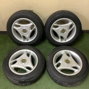 SWC タイヤホイール4本セット 14X6JJ ET38 タイヤ→× ESPIA E5 175/65R14 管番1433