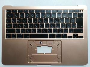 ★動作確認済★Macbook Air 2020 A2337 (M1) JIS配列キーボード　パームレスト　ゴールド色 