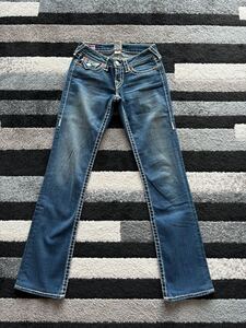 【美品】TRUE RELIGION トゥルーレリジョン レディース ジーンズ　デニム　初期モデル　26