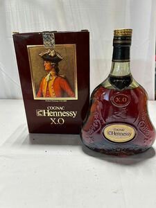 【#sk】【未開栓】COGNAC① Hennessy XO ブランデーコニャック ヘネシー X O 金キャップ 