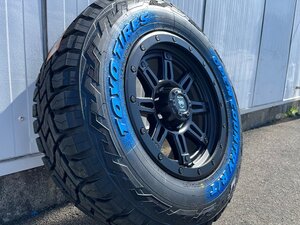 4本セット!! 17インチ 9j+20 6穴 PCD139.7 新品 タイヤホイールセット 265/70R17 TOYO オープンカントリー FJクルーザー エスカレード H3