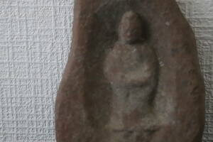 佛教美術　佛　観音菩薩立像　鎌倉時代～南北朝時代　ak-09