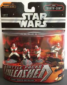 ショックトルーパーセット Star Wars Unleashed Battle 4 Pack Shock Trooper Pack