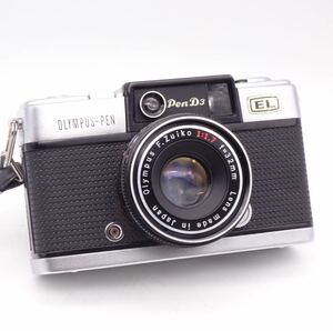 【動作確認済】 OLYMPUS PEN D3 フィルムカメラ オリンパス ペン 光学美品 現状販売 PEN-D レンジファインダー ハーフサイズカメラ