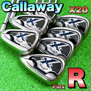 Callaway キャロウェイ X-20 メンズゴルフクラブ　アイアンセット