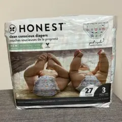 【即日発送】HONEST　オネスト　おむつ　サイズ3　27枚