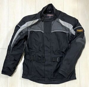 KOMINE TOKYO コミネ バイクウェア ライディングジャケット WINTER JACKET ASLAN2 プロテクター内蔵 インナー着脱可能 黒 L USED品