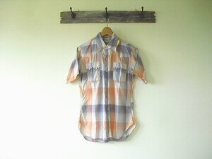 S/S WESTERN SHIRTS（WAREHOUSE）ウエアハウス　＠36　半袖 ウエスタン　コットン100%　ショートホーン　希少　絶版　デッドストック　新品