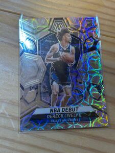 dereck lively dallas Mavericks ダラス マーベリックス デレック ライブリー ルーキー mosaic prizm silver disco rc rookie NBA