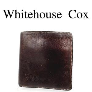 Whitehouse Cox ホワイトハウスコックス 折り財布 レザー