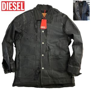 定価12.1万 極美品 DIESEL×JAYPARK ジェイパーク コラボ ピールオフデニムジャケット サイズS カプセルコレクションKR-D-ROLK-FS A2426