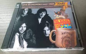 THE KINKS 「LIVE AT FILLMORE EAST 1969」（２CD)